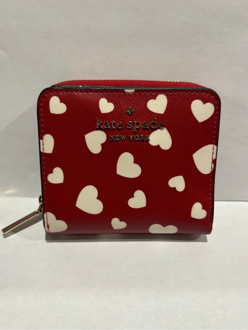 Kate Spade Staci Heart Pop Small Bifold Wallet